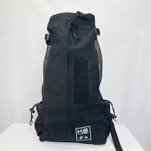 K9 Sport Sack Black Pet Carrier Backpack – Approx 22” Tall – Excellent